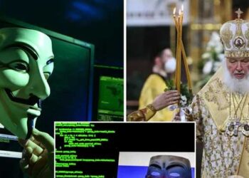 Анонимуси ја хакираа Руската Црква