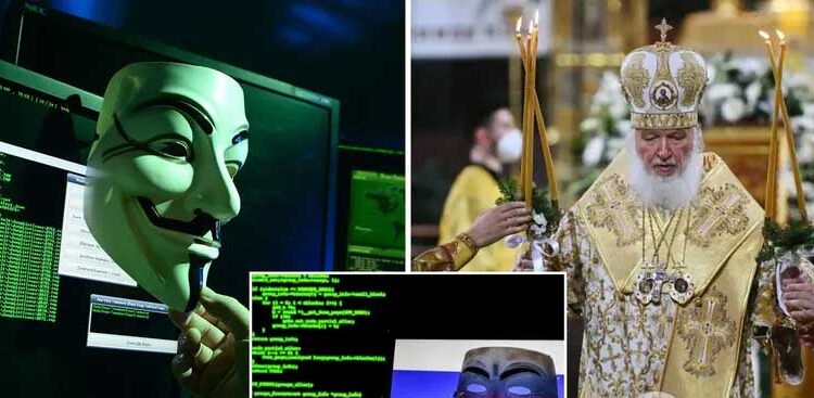 Анонимуси ја хакираа Руската Црква