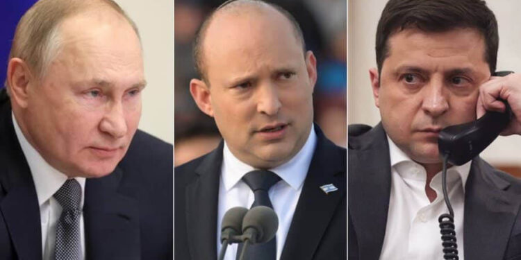 Израел посредува во Украина ?