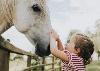 Децата и коњите се природни пријатели