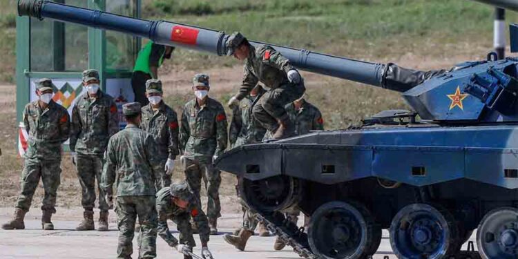 Кина ќе учествува во заеднички воени вежби со Русија