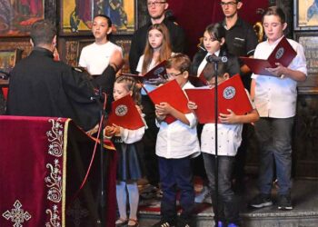 Византиско Црковно Пеење во црквата „Рождество на Пресвета Богородица“ во Битола (ГАЛЕРИЈА)