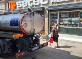 Можни прекини во водоснабдувањето при градежните активности на Булевар 1 Мај