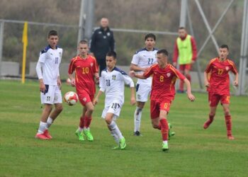Фудбал (репрезентација до 15 години) Македонија – Србија 2:3