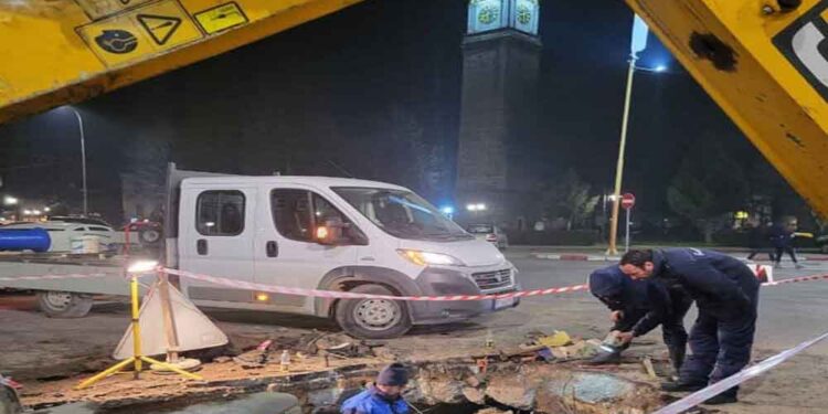 Итна интервенција на ЈКП Водовод кај Безистенот