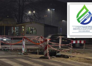 Прекин со водоснабдувањето на потегот Музичко – Безистен и зградата Шекерзада