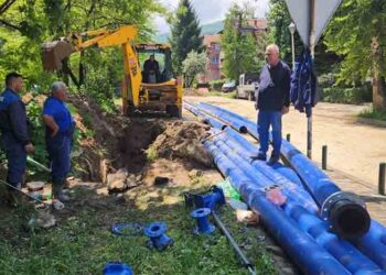 Водовод Битола започна со реконструкција на водоводната мрежа на на ул.Студентска