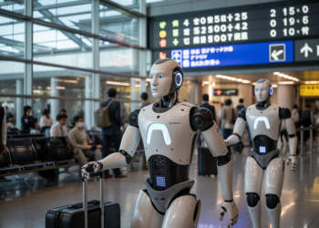 РОБОТИ ГО ПРЕЗЕМААТ ТОВАРОТ НА ЈАПОНСКИТЕ АЕРОДРОМИ