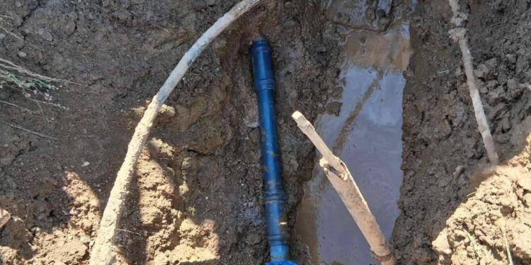 Саниран дефектот кај Спортската сала – проблемот бил по водомерот